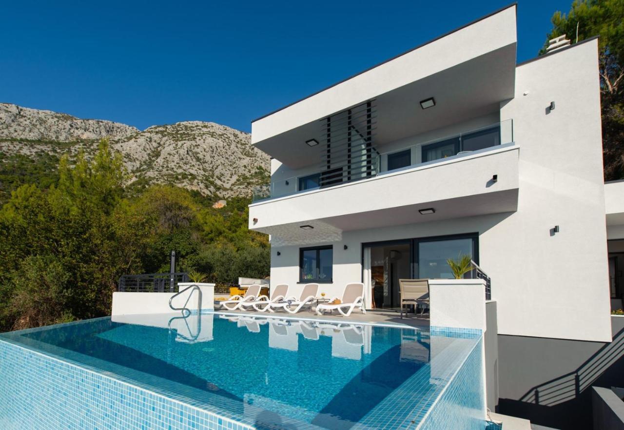 Villa Leona A Luxury Villa Near Makarska, Heated Pool Живогошче Экстерьер фото